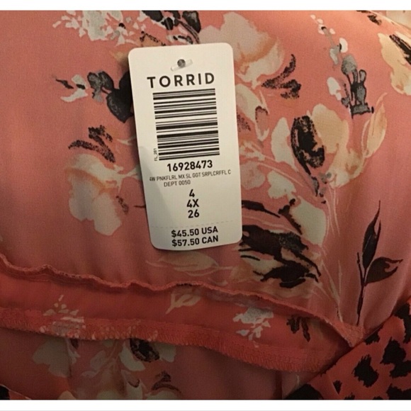 🆕👚AUCTION PRICE Georgette Ruffle Camisole Floral and Leopard Top👩🏻‍⚖️ - Picture 2 of 11